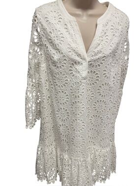 1215 / Lilly Pulitzer Bekah 3/4 Sleeve Eyelet Dress Women’s Size Small NWT